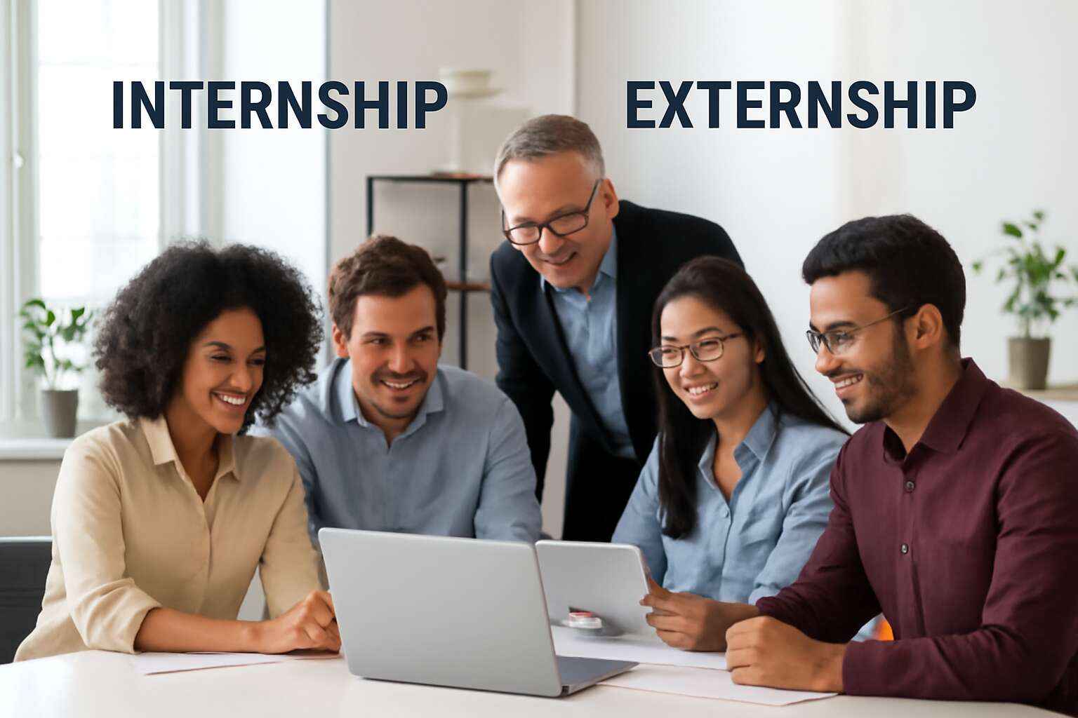 internships vs externships