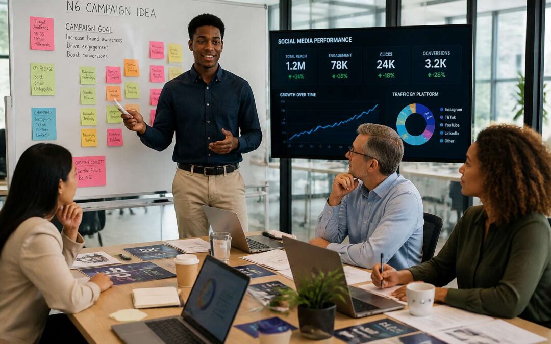 Secure real experience with n6 marketing management internships.